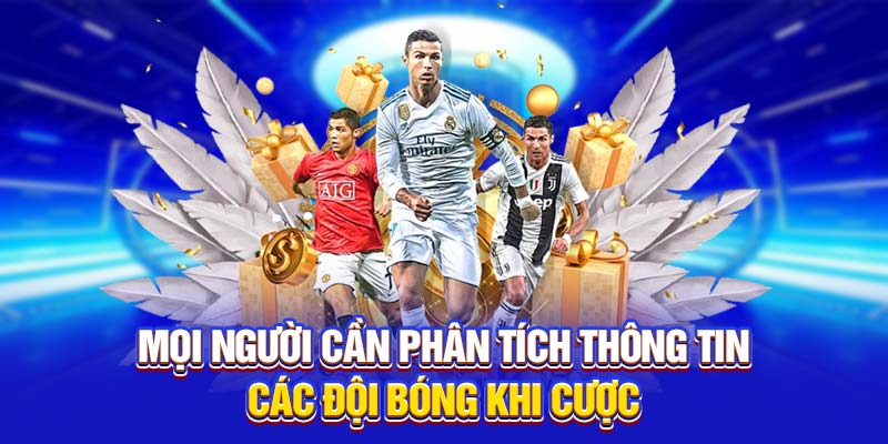 Mọi người cần phân tích thông tin các đội trước khi cược